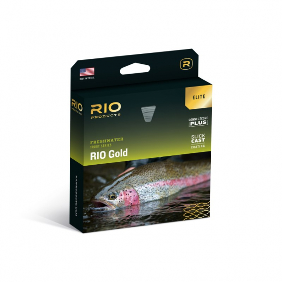 RIO Elite Gold Moss/Gold/Gray i gruppen Snøre / Flueliner / Enhåndssnøre hos Sportfiskeprylar.se (RP19268r)