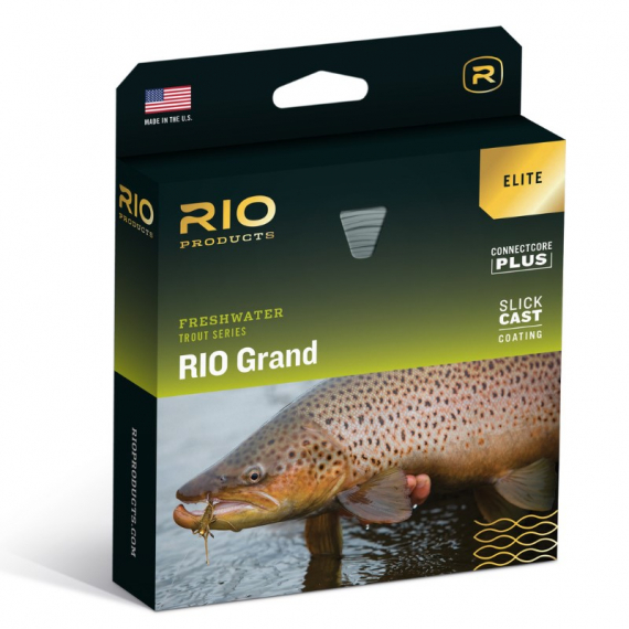 RIO Elite Grand Green/Yellow/Gray i gruppen Snøre / Flueliner / Enhåndssnøre hos Sportfiskeprylar.se (RP19273r)