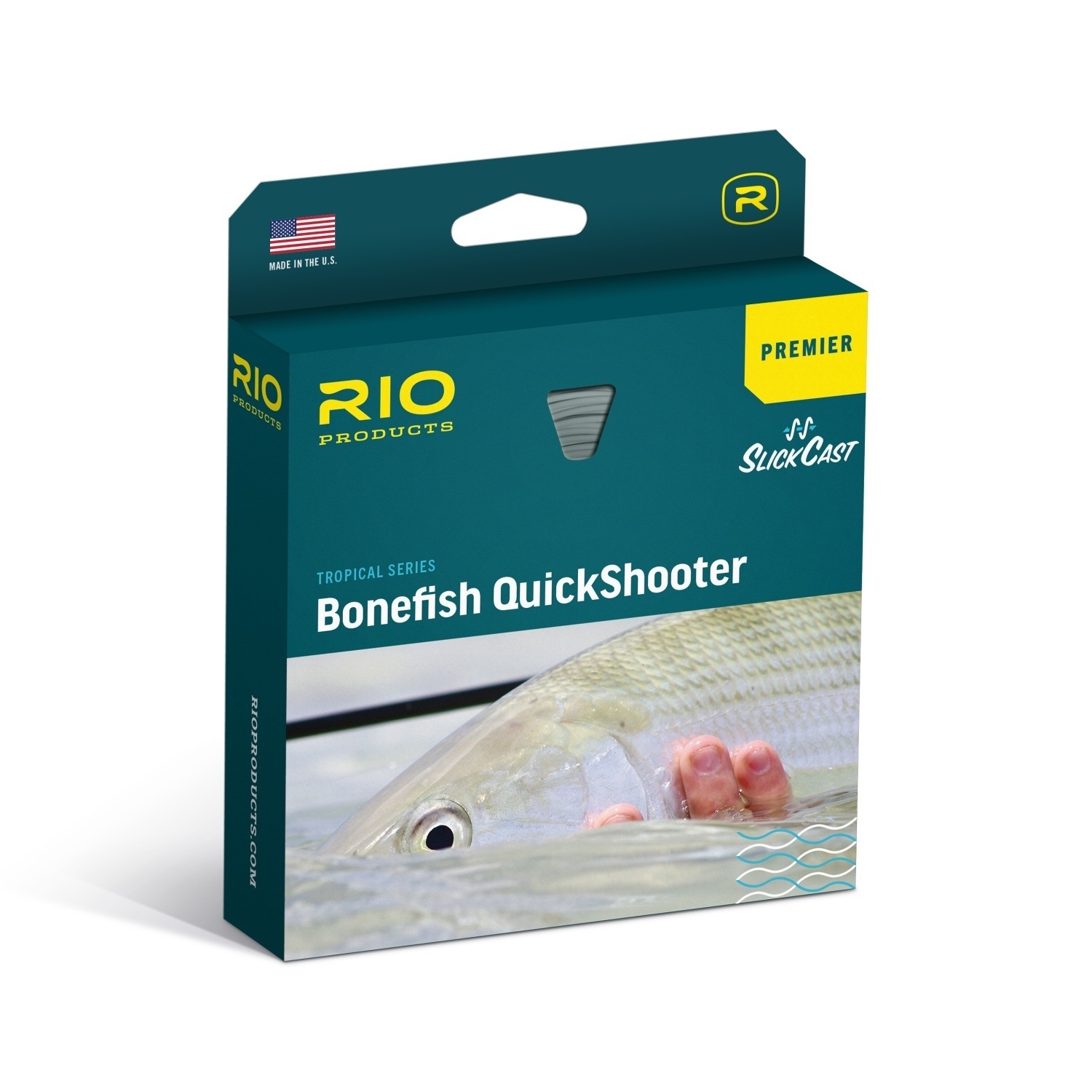 Rio Premier Bonefish QuickShooter WF Float Fly Line - # 5 i gruppen Snøre / Flueliner / Enhåndssnøre hos Sportfiskeprylar.se (RP19635)