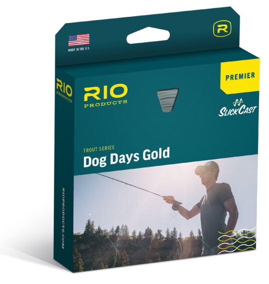 Rio Premier Dog Days Gold Fly Line i gruppen Fiskemetoder / Fluefiskeri / Flueliner / Enhåndssnøre hos Sportfiskeprylar.se (RP19689r)