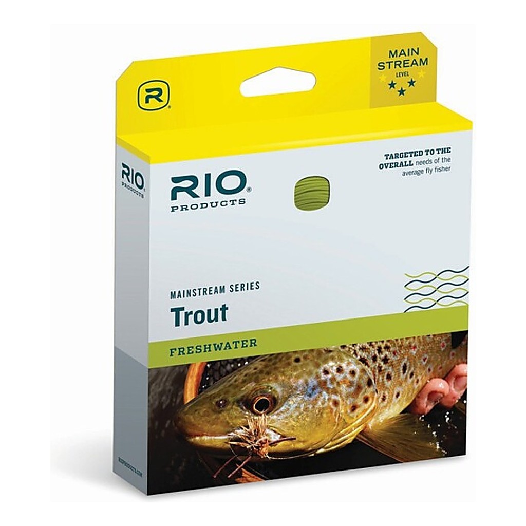 RIO Mainstream Type 3 Full Sink Brown i gruppen Snøre / Flueliner / Enhåndssnøre hos Sportfiskeprylar.se (RP20373r)