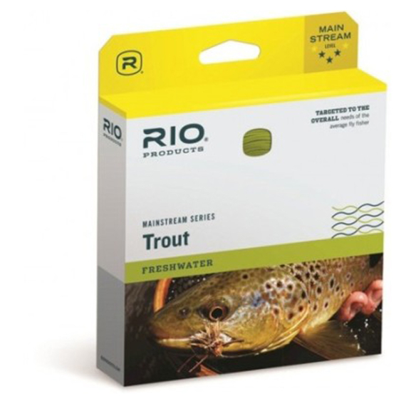 RIO Mainstream Trout Lemon Green i gruppen Snøre / Flueliner / Enhåndssnøre hos Sportfiskeprylar.se (RP20741r)