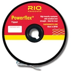 RIO Powerflex Tippet 27,4m 0,33/9,7kg i gruppen Kroge og endegrej / Ledere og Forfangsmateriale / Forfangsmateriale / Forfangsmateriale fluefiskeri hos Sportfiskeprylar.se (RP22009)