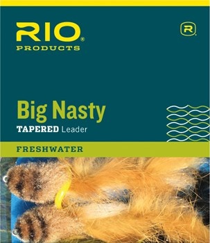 RIO Big Nasty Leader 6ft i gruppen Fiskemetoder / Fluefiskeri / Flueforfang og forfangsmateriale / Færdiglavede flueforfang / Tapered forfang hos Sportfiskeprylar.se (RP24076r)