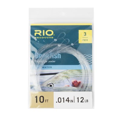 RIO Bonefish Leader 10ft 0,30mm/5 kg 3-pack i gruppen Kroge og endegrej / Ledere og Forfangsmateriale hos Sportfiskeprylar.se (RP24258)