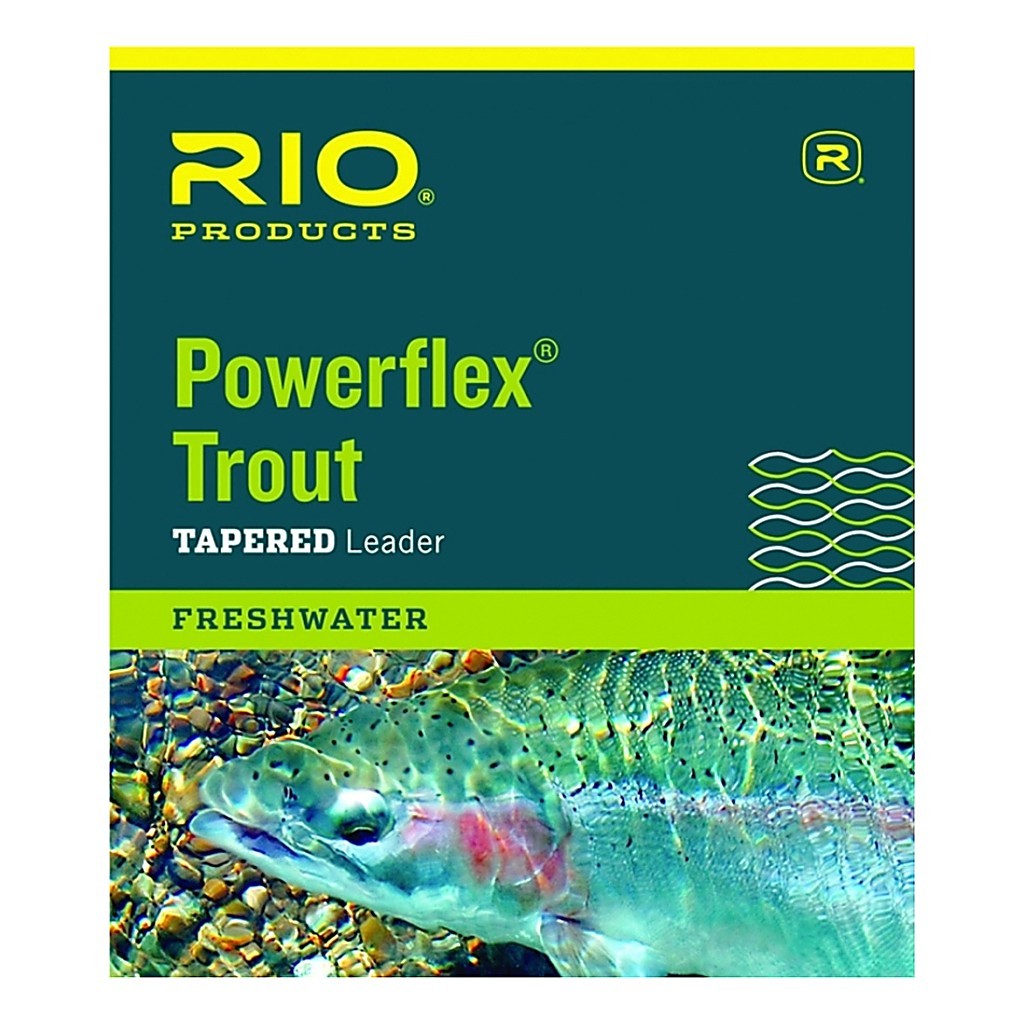 RIO Powerflex Troutleader 12ft i gruppen Kroge og endegrej / Ledere og Forfangsmateriale hos Sportfiskeprylar.se (RP24644r)