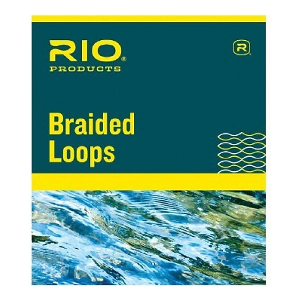 RIO Braided Loops Orange 4-pack W/Tubing i gruppen Kroge og endegrej / Ledere og Forfangsmateriale / Forfangsmateriale / Forfangsmateriale fluefiskeri hos Sportfiskeprylar.se (RP26087r)