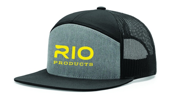 Rio 7 Panel Mesh Back Heater Gray/Black One Size i gruppen Beklædning og fodtøj / Kasketter og hovedbeklædning / Kasketter / Trucker caps hos Sportfiskeprylar.se (RP26196)