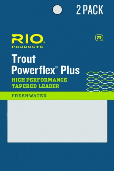 RIO PowerflexPlus Leader 9ft 7X 0,10mm/1,3kg 2-pack i gruppen Kroge og endegrej / Ledere og Forfangsmateriale hos Sportfiskeprylar.se (RP54408)