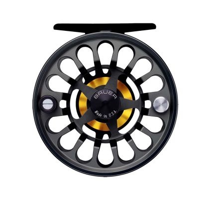 Bauer RX Black Fly Reel i gruppen Hjul / Fluehjul og ekstra spoler / Fluehjul hos Sportfiskeprylar.se (RX1-G-BKr)