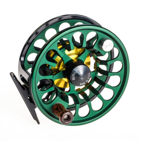 Bauer RX Dark Green Fly Reel i gruppen Hjul / Fluehjul og ekstra spoler / Fluehjul hos Sportfiskeprylar.se (RX1-G-GRNr)