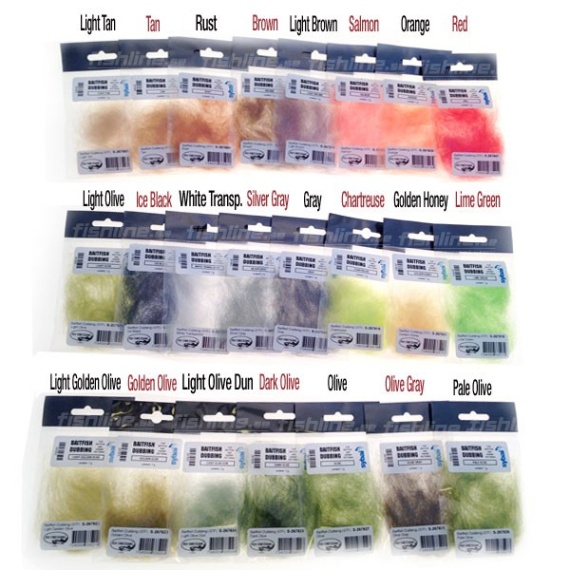 Baitfish Dubbing - Gray i gruppen Kroge og endegrej / Fluebinding / Fluebindingsmateriale / Dubbing hos Sportfiskeprylar.se (S-267895)