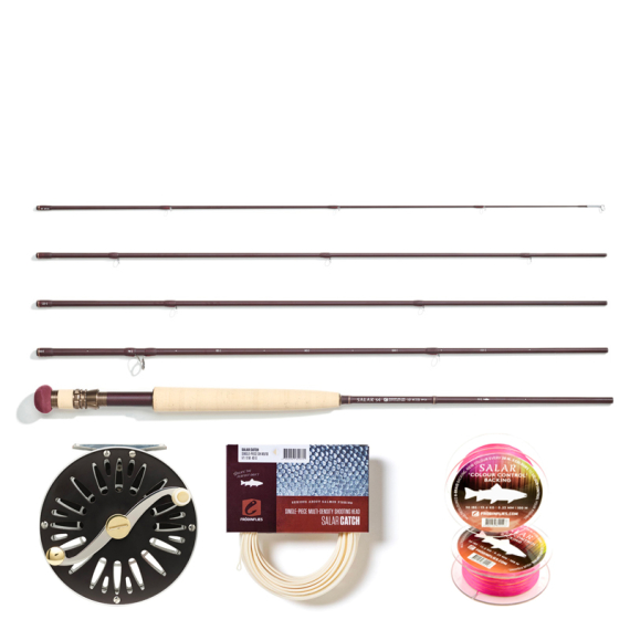 Salar S4 #7/8 10\' SH Fly Set i gruppen Sæt / Fluefiskeri Sæt / Fluefiskesæt til én hånd hos Sportfiskeprylar.se (SALARS478SET)