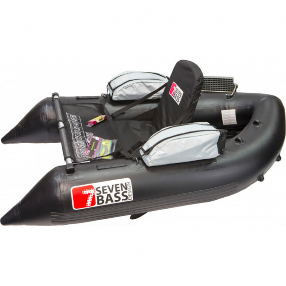 Seven Bass Skullway 170, Black i gruppen Bådelektronik / Flyderinge og gummibåde / Flyderinge og tilbehør til flyderinge / Flådtuber hos Sportfiskeprylar.se (SB-HLSK-N)