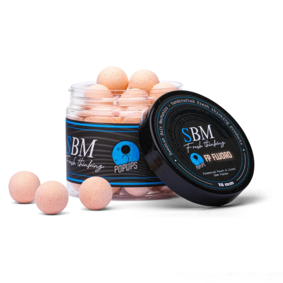 SBM Popups - FP (Washed out) i gruppen Madding / Boilies, krogagn og forfoder / Popups & Wafters hos Sportfiskeprylar.se (SBM-FP-FLr)