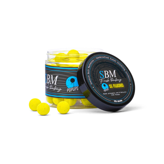 SBM Popups - Stockholm Specials i gruppen Madding / Boilies, krogagn og forfoder / Popups & Wafters hos Sportfiskeprylar.se (SBM-SS-FL-Pr)