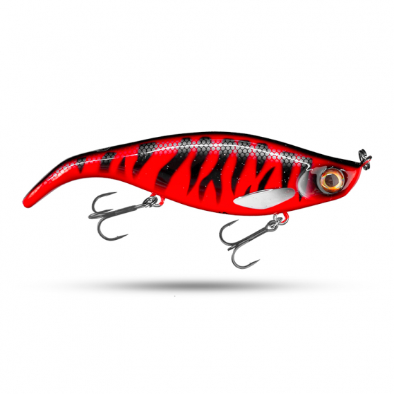 Scout Lip 14cm, 57g, Slow Sink - Red tiger i gruppen Madding / Crankbaits / Crankbaits til lavt vand hos Sportfiskeprylar.se (SCLIPSS140-22)