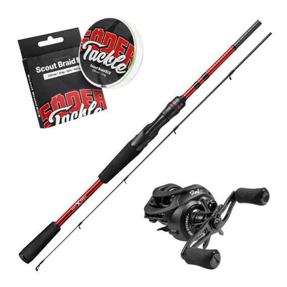 Lake X Perch Casting Combo 7\'2\'\' 5-25g i gruppen Sæt / Kastesæt / Kastesæt Aborre hos Sportfiskeprylar.se (SCOUTBCLAKEXSET)