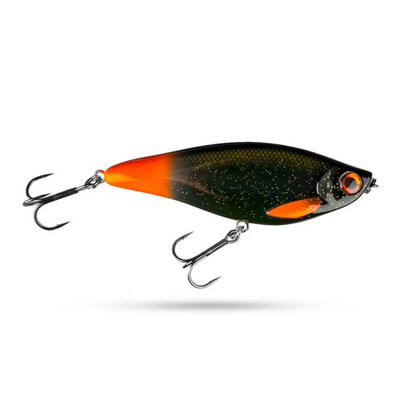 Scout Swimmer 12,5cm 67g Slow Sink - Motoroil Hottail i gruppen Madding / Swimbaits / Hårde swimbaits hos Sportfiskeprylar.se (SCSWSS125-21)