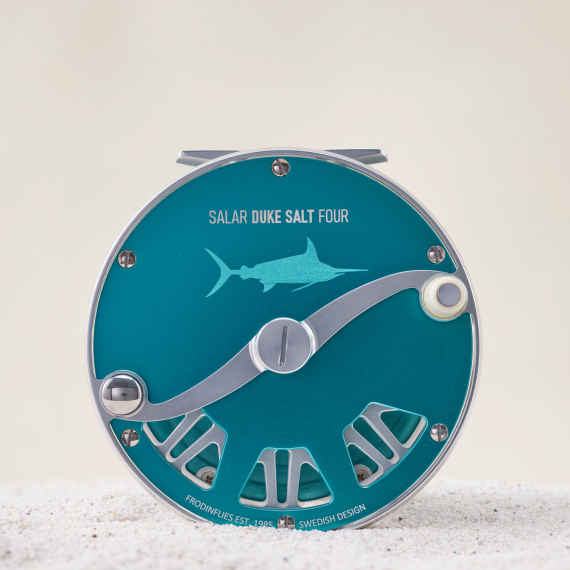 Frödin Salar Duke Salt Reel Crystal Blue i gruppen Hjul / Fluehjul og ekstra spoler / Fluehjul hos Sportfiskeprylar.se (SDUSCB-001r)