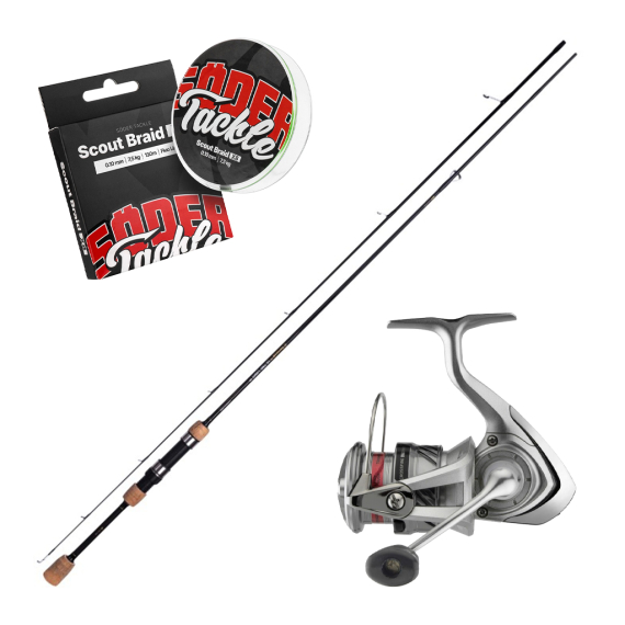 Mikado Sensual N.G. Ultra Light Spin 235cm 7\'8\'\' 2-14g Combo i gruppen Sæt / Spinnesæt / Aborre Spinnesæt hos Sportfiskeprylar.se (SENSUALLIGHTCROSSFIRE)