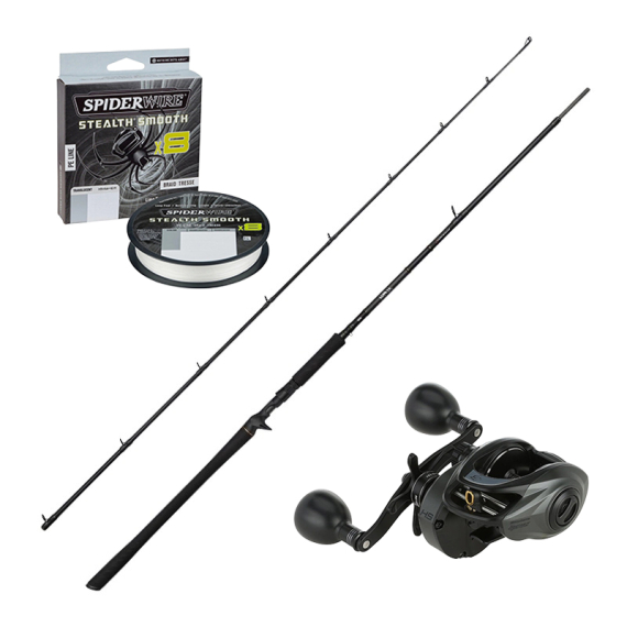 Savage Gear Alpha SG2 Monster 8\'5\'\' 70-150g & Abu Garcia Beast Combo i gruppen Sæt / Kastesæt / Baitcastersæt Gedde hos Sportfiskeprylar.se (SG2MONSTERBEASTCOMBO)