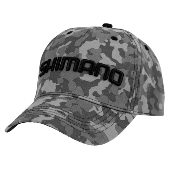 Shimano Cap Grey Camo i gruppen Beklædning og fodtøj / Kasketter og hovedbeklædning / Kasketter hos Sportfiskeprylar.se (SHCAPGCA)