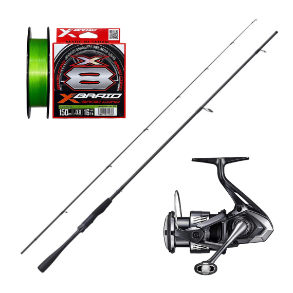 Shimano Zodias & Miravel Spinning Combo - 7\'0\'\'5-15g 2pc i gruppen Sæt / Spinnesæt / Aborre Spinnesæt hos Sportfiskeprylar.se (SHIMANOZODIASMIRAVELSET)