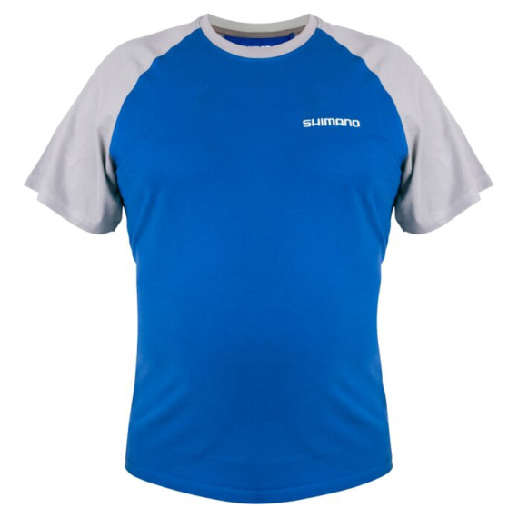Shimano Short Sleeve T-Shirt Blue i gruppen Beklædning og fodtøj / Beklædning / T-shirts hos Sportfiskeprylar.se (SHSSSBULr)