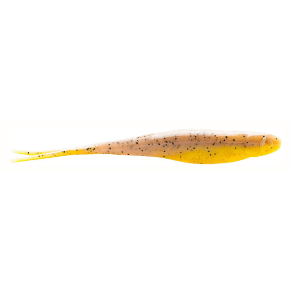 Z-Man Scented Jerk Shadz 4\'\' - Bruised Banana (5-pack) i gruppen Madding / Softbaits / Soft Jerkbait & Pintails hos Sportfiskeprylar.se (SJS4-279PK5)