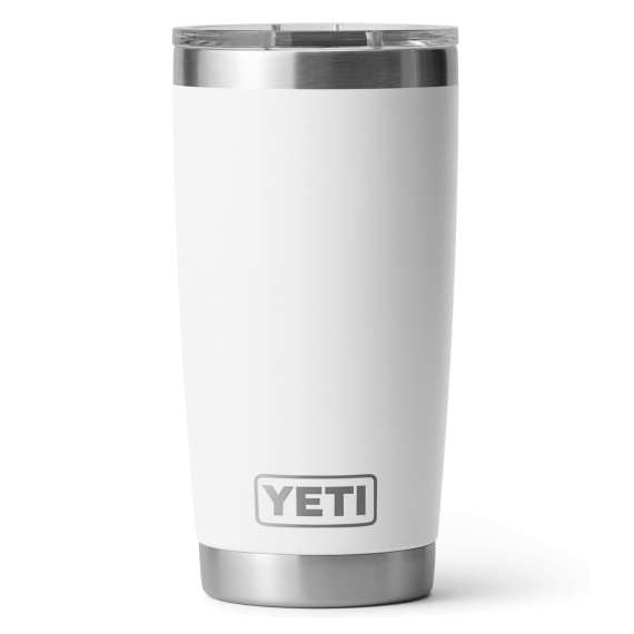 YETI Rambler 20 Oz Tumbler White i gruppen Outdoor / Stormkøkken og køkkenredskaber / Termoflasker / Termokrus hos Sportfiskeprylar.se (SKU-0305-WHI)