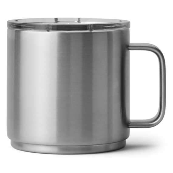 Yeti Rambler 14 Oz Mug - Stainless Steel i gruppen Outdoor / Stormkøkken og køkkenredskaber / Termoflasker / Termokrus hos Sportfiskeprylar.se (SKU-304-1421)