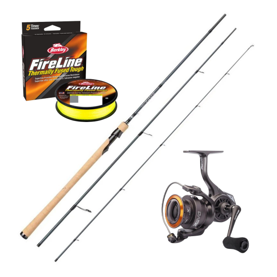Abu Garcia Sölv AG2 Setrout Spinning Combo i gruppen Sæt / Spinnesæt / Havørred Spinnesæt hos Sportfiskeprylar.se (SOLVAG2SEATROUTSET)