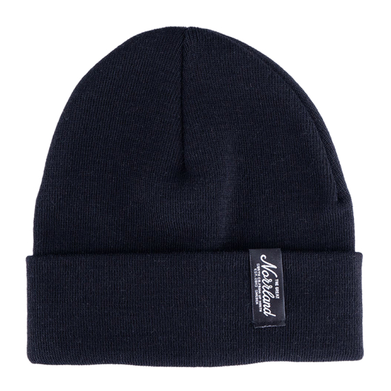 SQRTN TGN Patch Woolpower Beanie Black i gruppen Beklædning og fodtøj / Kasketter og hovedbeklædning / Huer og hatte hos Sportfiskeprylar.se (SQWP-002-OSFA)