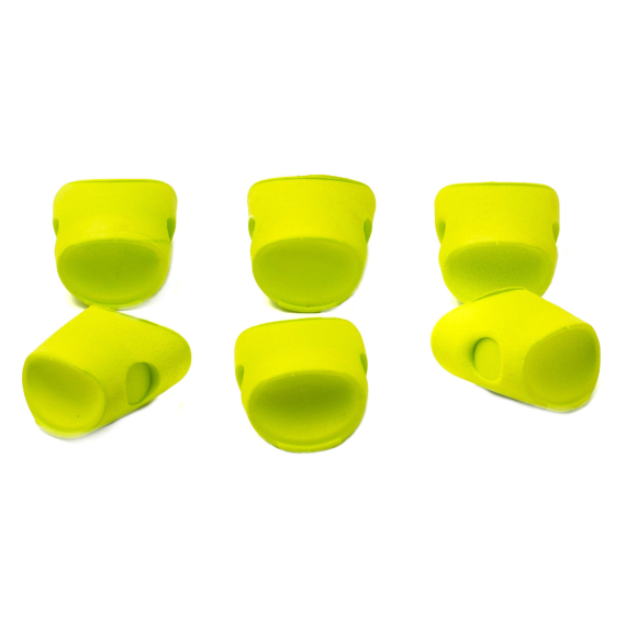 Howitzer Popper Heads - Yellow/Chart Medium i gruppen Kroge og endegrej / Fluebinding / Fluebindingsmateriale / Poppers og magic heads hos Sportfiskeprylar.se (SS-HP-YM)