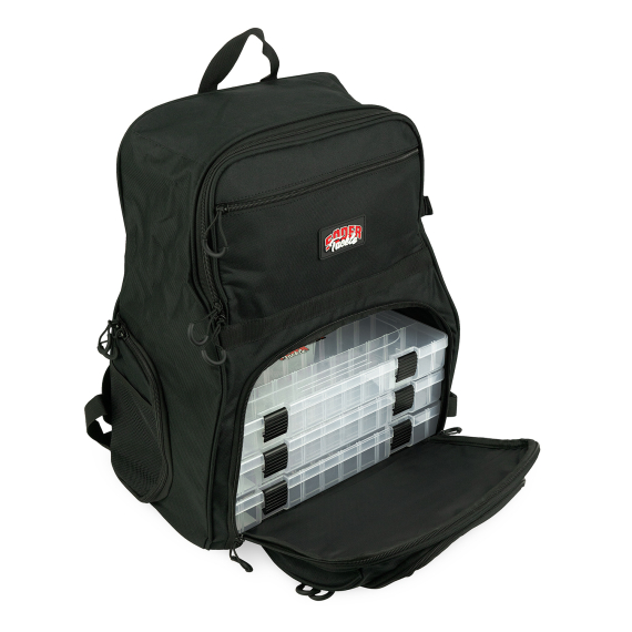 Söder Tackle Fishing Backpack (incl. 3pcs Regular Lure Box) i gruppen Opbevaring / Rygsække / Fiskerygsække hos Sportfiskeprylar.se (ST-BAG001)