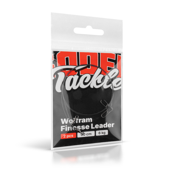 Söder Tackle Wolfram Finesse Leader 30 cm 6kg, 2pcs i gruppen Kroge og endegrej / Ledere og Forfangsmateriale / Færdiglavede forfang hos Sportfiskeprylar.se (STWL30-6)