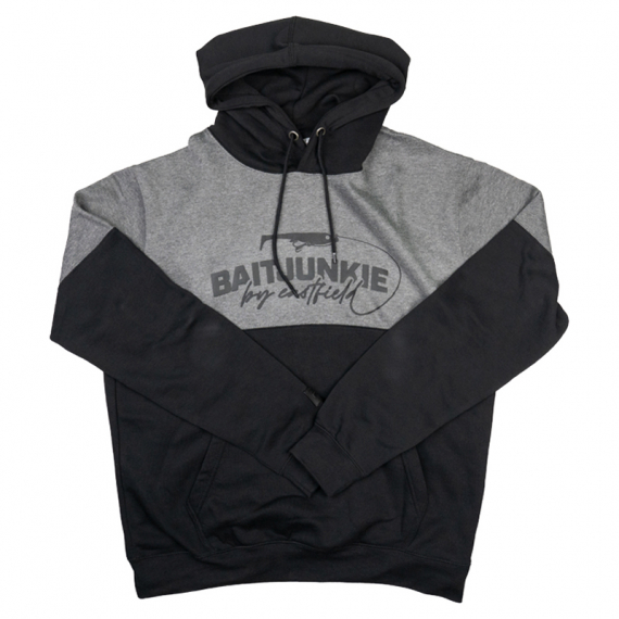 Eastfield Baitjunkie Hoodie Black/Grey i gruppen Beklædning og fodtøj / Beklædning / Sweatere / Hættetrøjer hos Sportfiskeprylar.se (SW2092BLGEFL-Mr)