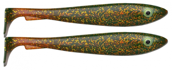 McRubberShad 23cm (2-Pack) - C12 Motoroil i gruppen Madding / Softbaits / Gedde softbaits hos Sportfiskeprylar.se (SZ103312)