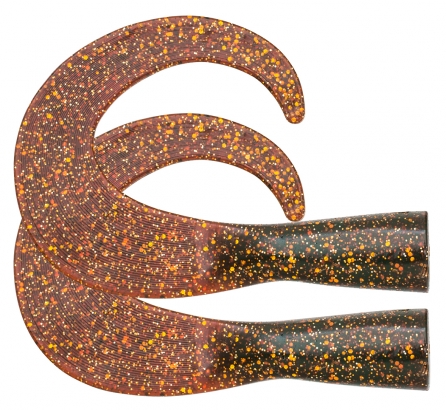 SvartZonker BigTail Junior C10 Motoroil 2-pack i gruppen Madding / Softbaits / Ekstra haler og Curly Tails hos Sportfiskeprylar.se (SZ106310)