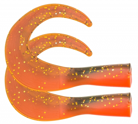 SvartZonker BigTail Junior 2-pack i gruppen Madding / Softbaits / Ekstra haler og Curly Tails hos Sportfiskeprylar.se (SZ106323r)