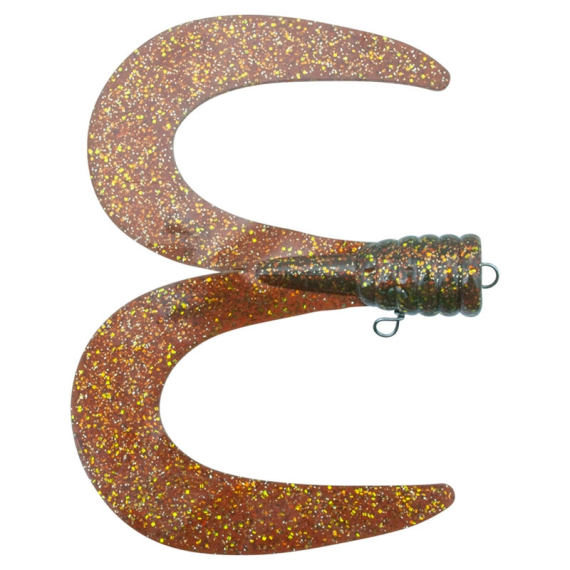 Svartzonker BigTail Twin (2-pack) i gruppen Madding / Softbaits / Ekstra haler og Curly Tails hos Sportfiskeprylar.se (SZ111501r)