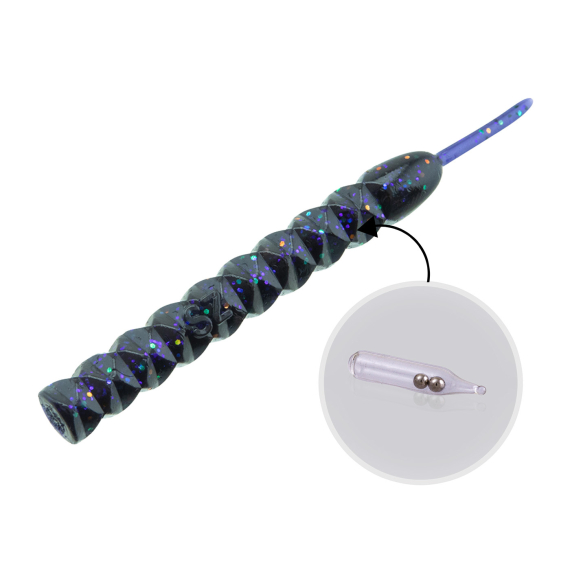 SvartZonker Rattling Teaser Junior (8-pack) i gruppen Madding / Softbaits / krebs og creaturebaits / Orme hos Sportfiskeprylar.se (SZ115380r)