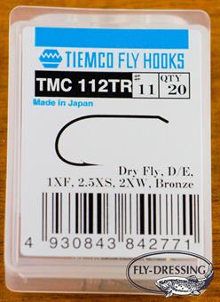 Tiemco 112 Trout Dry Fly, Extra Wide #11 i gruppen Kroge og endegrej / Kroge / Fluebinding kroge hos Sportfiskeprylar.se (T112TR-11)
