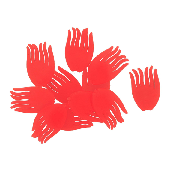 Westin Spotty Rig Fins UV Orange XL 16pcs i gruppen Kroge og endegrej / Rig tilbehør hos Sportfiskeprylar.se (T126-1146-XL)