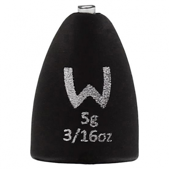 Westin Add-It Tungsten Bullet Weights Matte Black (4-pack) - 5g i gruppen Kroge og endegrej / Synk og lod / Bullet synk hos Sportfiskeprylar.se (T38-628-005)