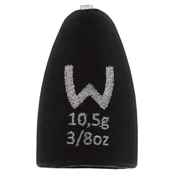 Westin Add-It Tungsten Bullet Weights Matte Black (2-pack) - 10,5g i gruppen Kroge og endegrej / Synk og lod / Bullet synk hos Sportfiskeprylar.se (T38-628-010)