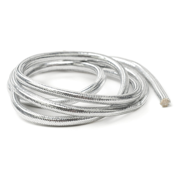 Mylarslang Medium, Silver i gruppen Kroge og endegrej / Fluebinding / Fluebindingsmateriale / Andre syntetiske materialer hos Sportfiskeprylar.se (TE-MM-140)