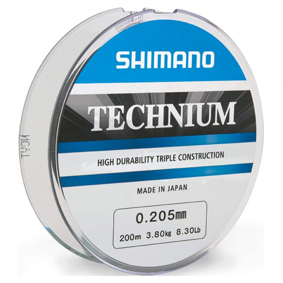 Shimano Technium 200m Grey i gruppen Snøre / Monofilament snøre hos Sportfiskeprylar.se (TEC20018r)