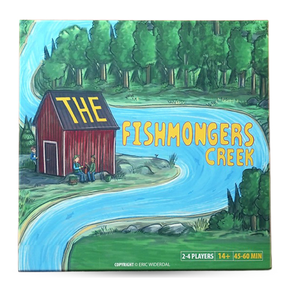 The Fishmongers Creek Board Game i gruppen Andet / DVD’er og bøger / Bøger om fiskeri hos Sportfiskeprylar.se (TFMC1)